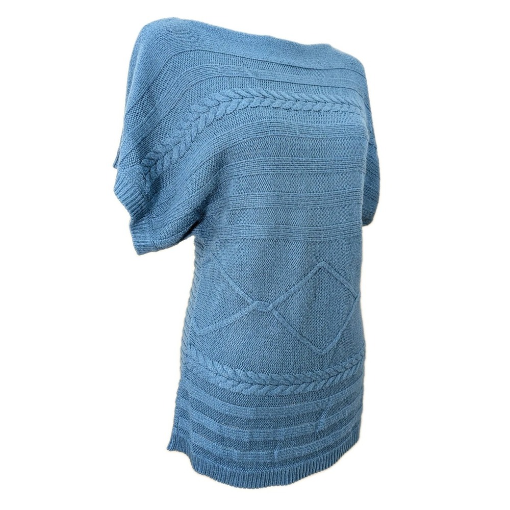 New York & Company Short Sleeved Boatneck Knit Sweater Women's Size Small - Picture 4 of 9